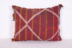 Vintage kilim moroccan pillow 17.3 INCHES X 22 INCHES