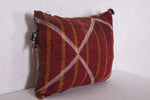 Vintage kilim moroccan pillow 17.3 INCHES X 22 INCHES