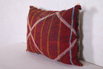Vintage kilim moroccan pillow 17.3 INCHES X 22 INCHES