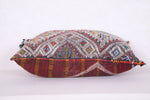 Vintage kilim moroccan pillow 17.3 INCHES X 22 INCHES
