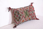 Striped moroccan pillow 10.6 INCHES X 18.8 INCHES