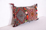 Striped moroccan pillow 10.6 INCHES X 18.8 INCHES
