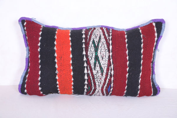 Moroccan handmade kilim pillow 14.5 INCHES X 24.4 INCHES