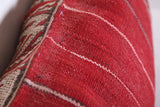 Moroccan handmade kilim pillow 16.1 INCHES X 29.1 INCHES