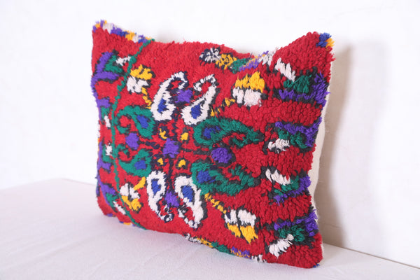 Moroccan handmade kilim pillow 13.7 INCHES X 18.8 INCHES