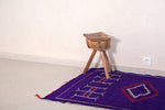 Moroccan kilim rug 2.9 FT X 4.9 FT