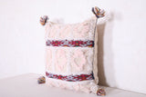 Striped moroccan pillow 15.7 INCHES X 16.1 INCHES