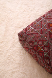 Handmade berber vintage old rug Pouf