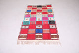 Colorful Azilal handmade carpet 3.4 FT X 5.9 FT