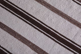 Flatwoven berber moroccan carpet - 6.2 FT X 9.4 FT