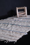 Handwoven old kilim 4 FT X 6.8 FT
