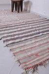 Vintage handmade moroccan berber rug 5.3 FT X 10.8 FT