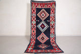 Berber Hallway boucherouite carpet 3.5 FT X 8.7 FT