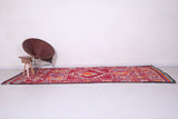 Long entryway moroccan berber rug - 4.7 FT X 11.1 FT