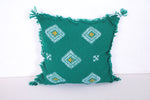 Moroccan handmade kilim pillow 12.5 INCHES X 12.9 INCHES