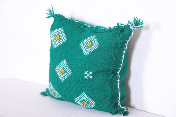 Moroccan handmade kilim pillow 12.5 INCHES X 12.9 INCHES
