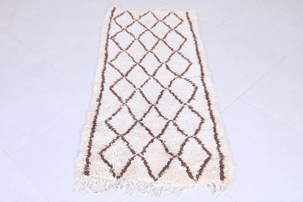 Moroccan runner rug – Classic diamond pattern 2.3 x 5.6 FT