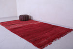 Vintage handmade moroccan berber rug 5.3 FT X 10 FT