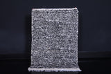 all wool moroccan berber Rug 2.9 FT X 4.4 FT