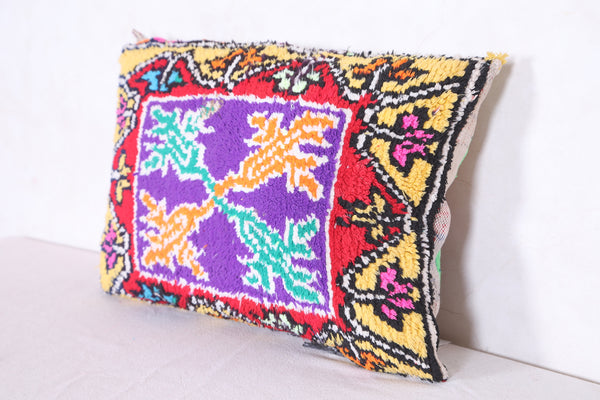 Moroccan handmade kilim pillow 12.5 INCHES X 18.1 INCHES