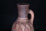 Antique moroccan water clay pot 5.5 INCHES X 10 INCHES