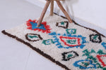 Vintage Moroccan Berber Runner Rug 2.2 x 5.9 ft | Handwoven Tribal Charm