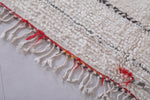 Vintage handmade moroccan berber rug 5.3 FT X 10.4 FT