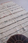 Vintage handmade moroccan berber rug 5.3 FT X 10.4 FT