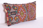 Moroccan handmade kilim pillow 13.3 INCHES X 20.4 INCHES