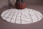 Rounded custom rug, Moroccan handmade round carpet