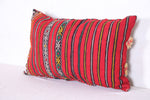 Moroccan handmade kilim pillow 13.3 INCHES X 20.4 INCHES