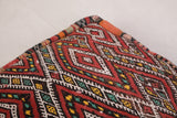 Moroccan berber handmade Kilim rug Pouf