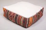 Moroccan berber handmade Kilim rug Pouf