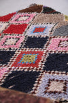 Vintage old Moroccan rug 4.4 FT X 6.8 FT