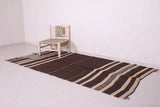 Woven Moroccan rug 4.6 FT X 9.3 FT
