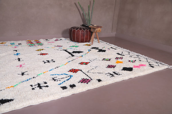 Handcrafted custom Moroccan rug – Timeless geometric patterns in vibrant colors
