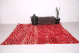 Red Moroccan are Rug 7.3 FT X 9.4 Ft
