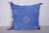 Moroccan handmade kilim pillow 17.3 INCHES X 18.8 INCHES