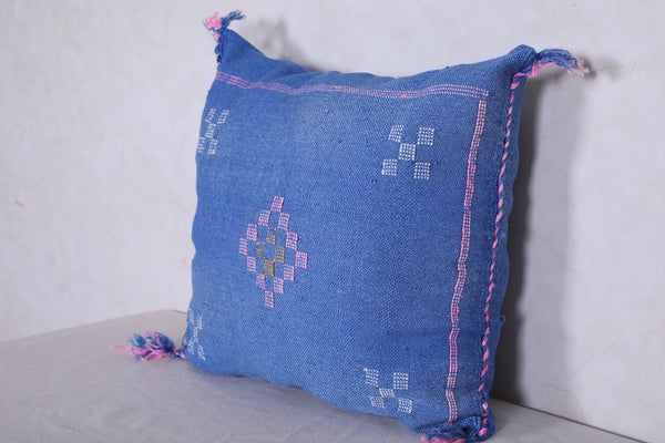 Moroccan handmade kilim pillow 17.3 INCHES X 18.8 INCHES