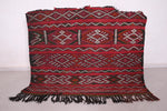 Handwoven vintage kilim 5.3 FT X 4.4 FT