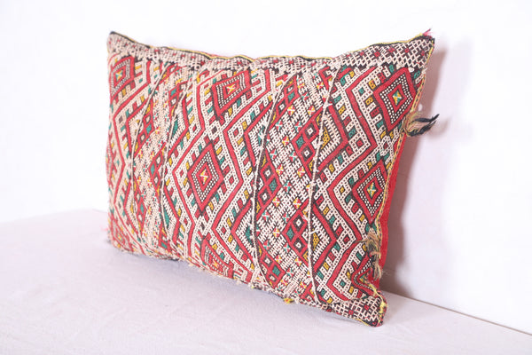 Moroccan handmade kilim pillow 14.9 INCHES X 21.2 INCHES