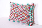 Moroccan handmade kilim pillow 13.7 INCHES X 18.5 INCHES