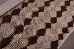 Handmade berber moroccan rug 3.1 FT X 6.3 FT