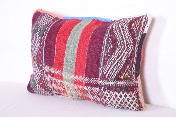 Moroccan handmade kilim pillow 14.9 INCHES X 20.8 INCHES