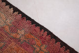 Old runner Moroccan berber rug ,3.7 FT X 8.2 FT