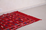 Moroccan rug red 3.2 FT X 4.8 FT