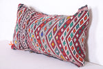 Moroccan handmade kilim pillow 12.5 INCHES X 22 INCHES