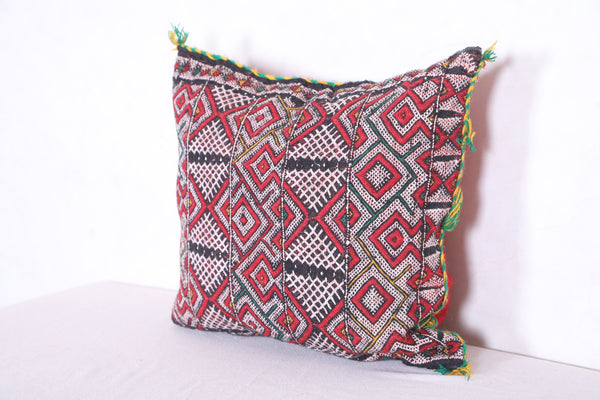 Moroccan handmade kilim pillow 16.5 INCHES X 18.1 INCHES