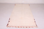 Vintage berber moroccan handwoven kilim 3.9 FT X 10.8 FT