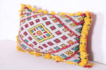 Moroccan handmade kilim pillow 11 INCHES X 18.1 INCHES